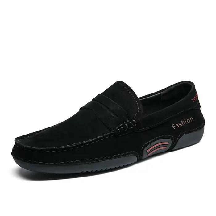 Mocassins en cuir faits à la main pour hommes