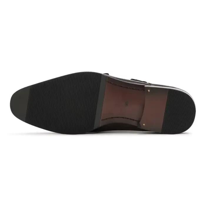 Chaussures habillées Oxford faites à la main pour hommes en cuir pleine fleur – Confortables et classiques pour le quotidien et les affaires