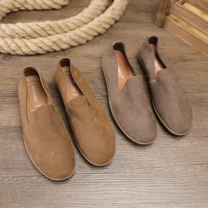 Gris hommes chaussures décontractées italien