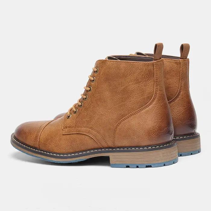 Bottes Chelsea pour hommes, décontractées, tendance 2026, bottes confortables en cuir