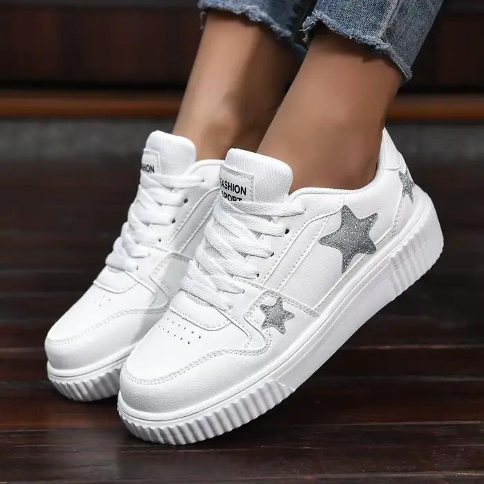 YRZL Baskets unisexes Chaussures à plateforme antidérapantes Chaussure de marche légère