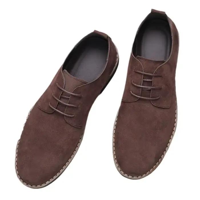Chaussures pour hommes mates élégant travail décontracté baskets