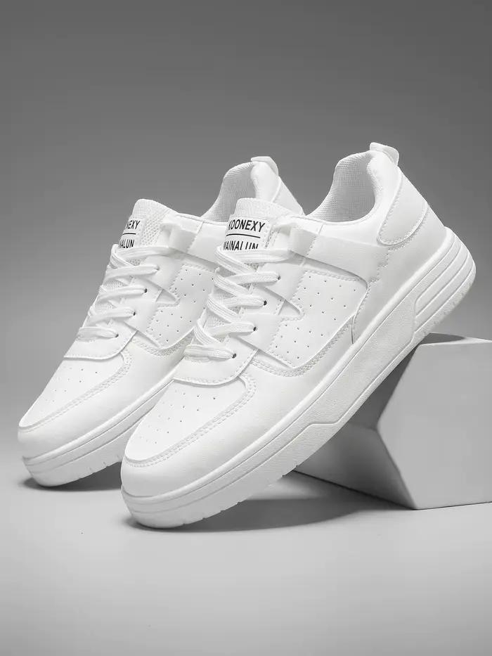 Chaussures de sport tendance pour hommes basse à lacets style scolaire et streetwear idéales pour le skate et la vie quotidienne occasions spéciales