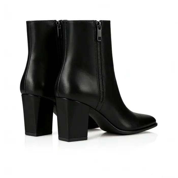 Bottes Chelsea noires à bout pointu en cuir véritable pour homme style britannique polyvalentes pour événements formels et sorties urbaines