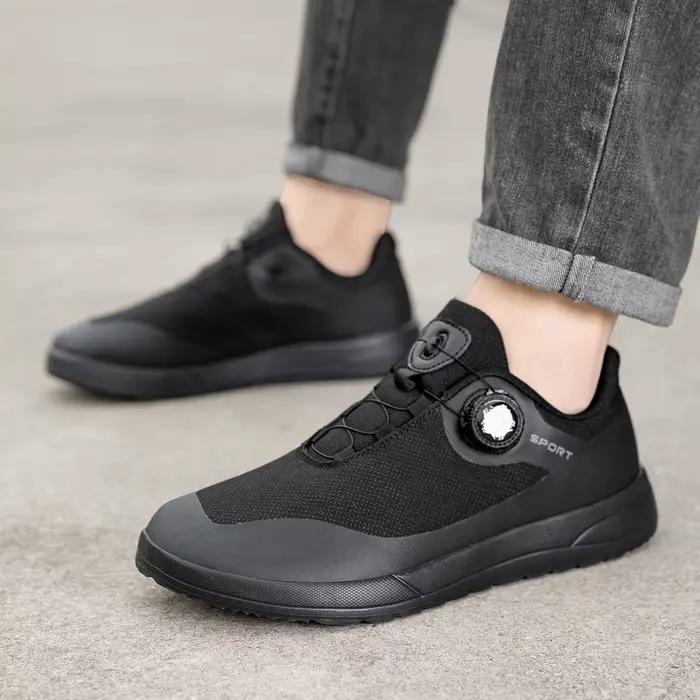 Baskets hommes WIENJEE larges pieds nus chaussures décontractées respirantes minimalistes pour sport et quotidien