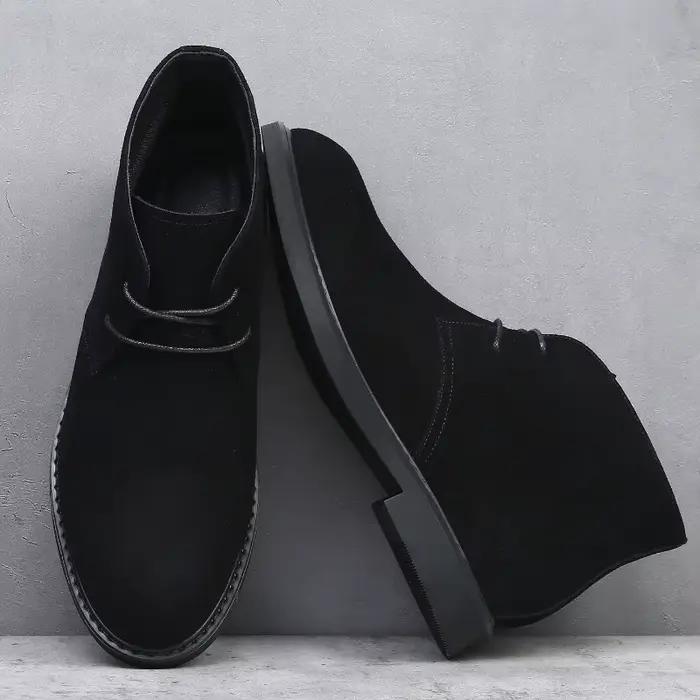 Bottes Chelsea en daim pour hommes bout pointu ajustement parfait confortable pour homme occassions formelles et sociales