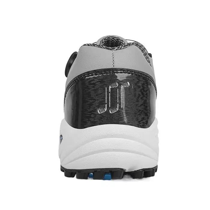 Chaussures de golf imperméables en cuir pour homme et femme, conception antidérapante, adaptées au golf et à la randonnée