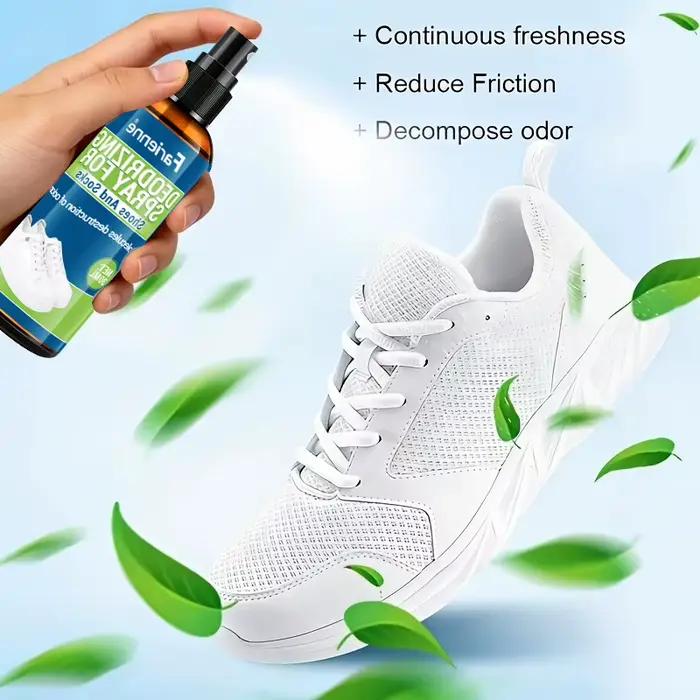 Spray désodorisant pour chaussures et pieds