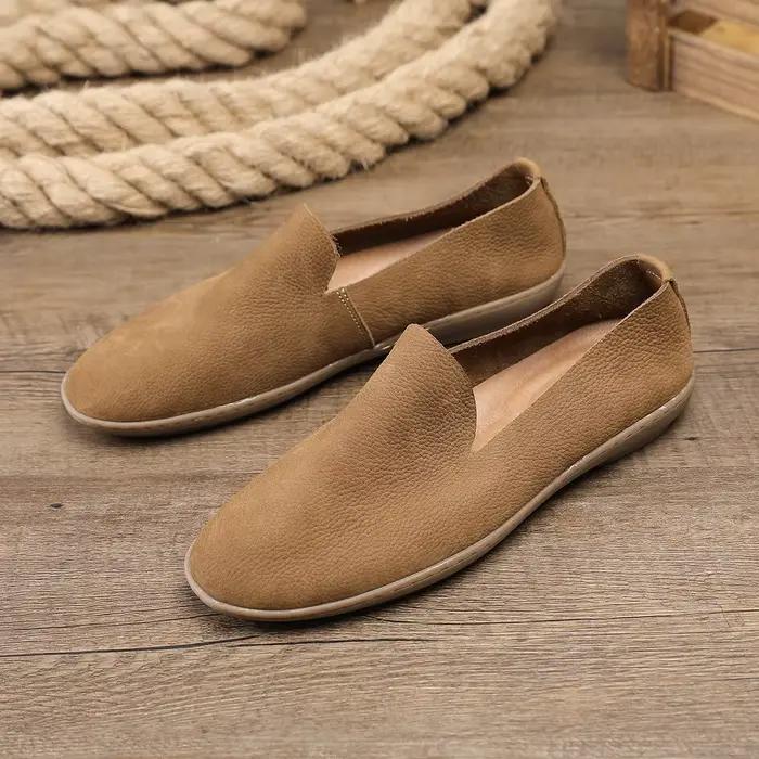 Gris hommes chaussures décontractées italien