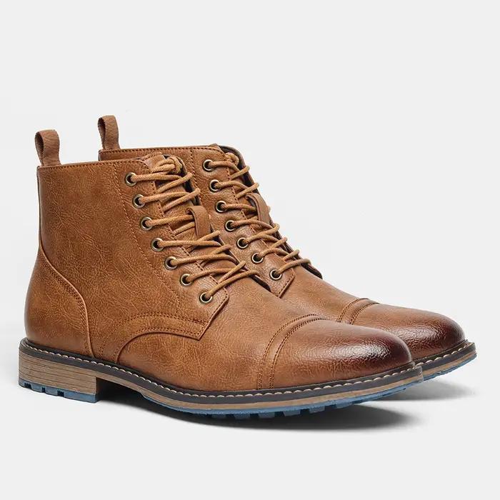 Bottes Chelsea pour hommes, décontractées, tendance 2026, bottes confortables en cuir