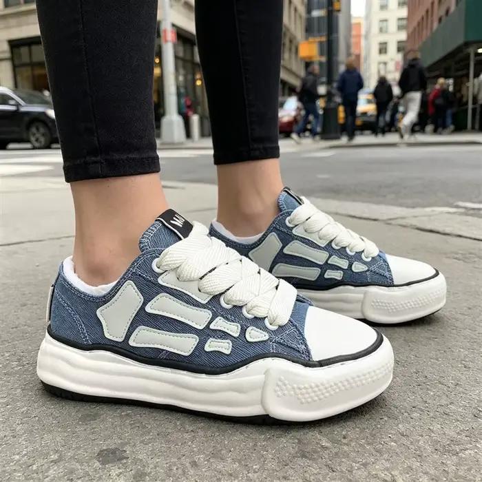 MMY Collaborative Bone Design Chaussures de sport à semelle épaisse