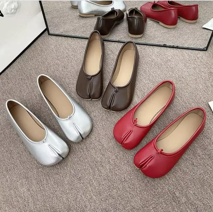 Chaussures Tabi Ninja de style japonais pour femme