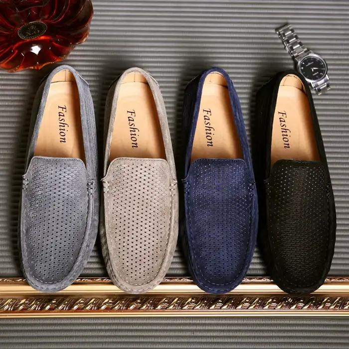 Mocassins en daim pour hommes