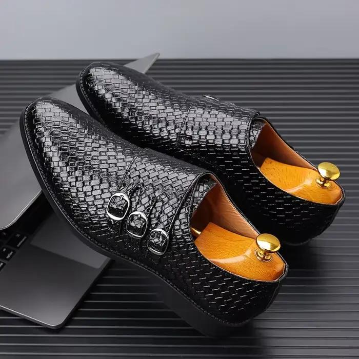Chaussures habillées italiennes de luxe pour hommes
