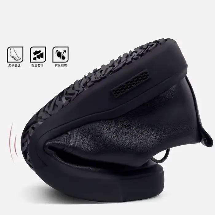 Chaussures décontractées noires pour hommes
