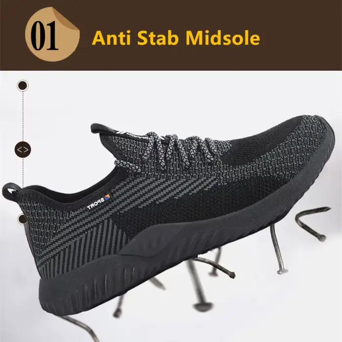 Chaussures de sécurité légères pour hommes