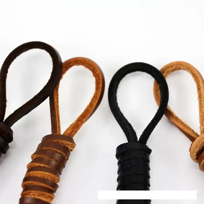 Lacets en cuir véritable 80cm-180cm
