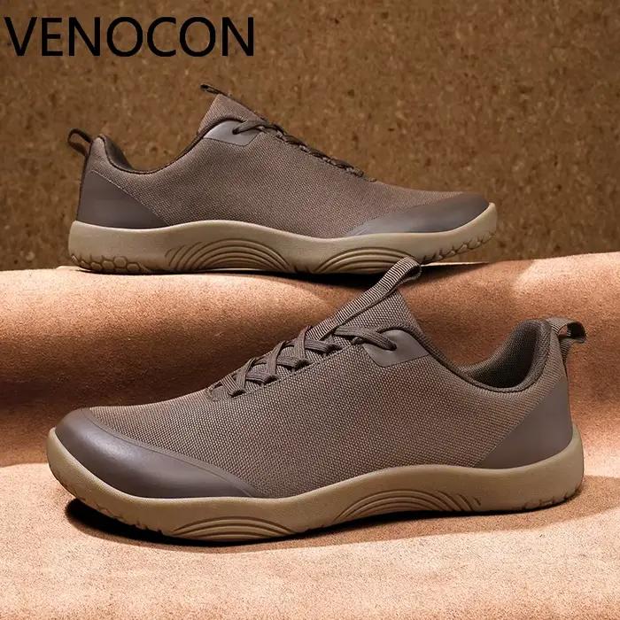 Chaussures minimalistes VENOCON pour hommes pieds nus tige aérée semelle caoutchouc pour printemps automne décontracté occasions spéciales