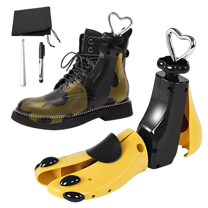 Civière de chaussure extenseur d'arbres de chaussure longueur réglable Portable universel Anti-déformation hommes femmes botte civière de chaussure
