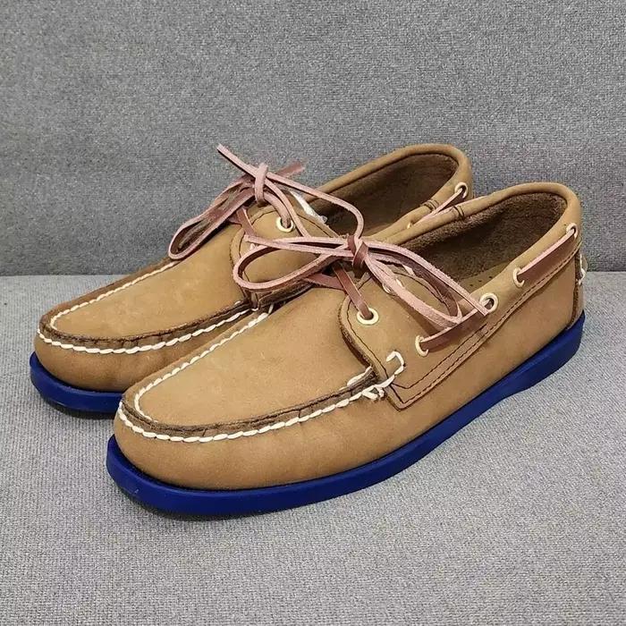 Chaussures bateau en cuir de qualité supérieure pour hommes
