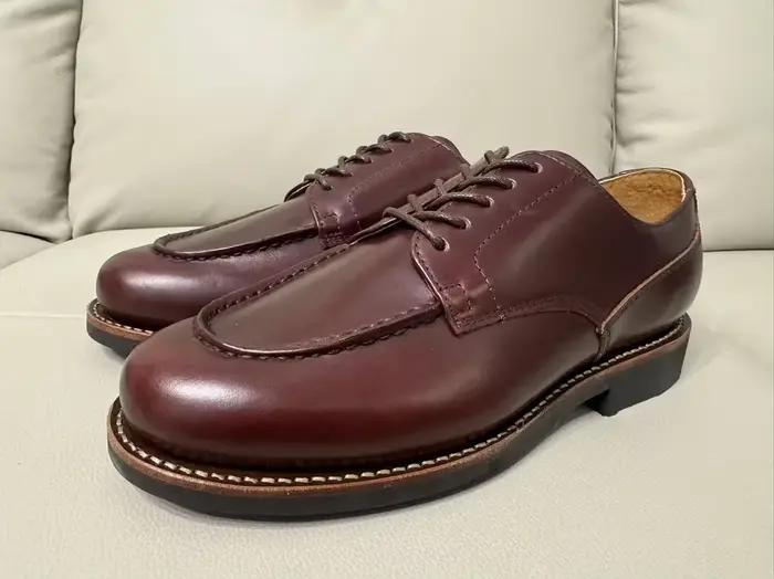 Chaussures Vintage en Cuir de Vache pour Homme