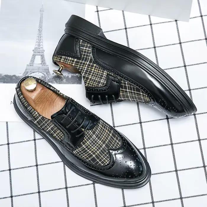 Chaussures richelieu de haute qualité pour hommes