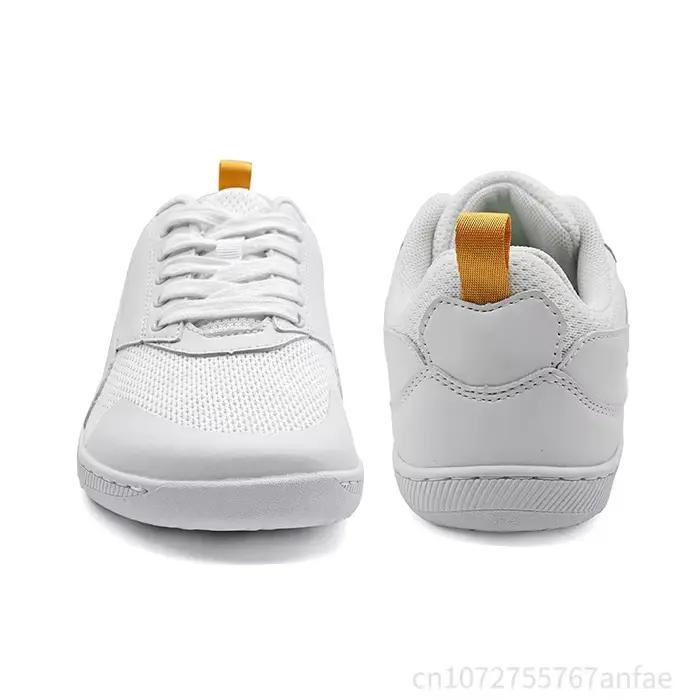 Chaussures de marche à bout large pour homme et femme mode simple décontractées sportives semelle souple respirantes confortables pour jogging randonnée et activités de plein air