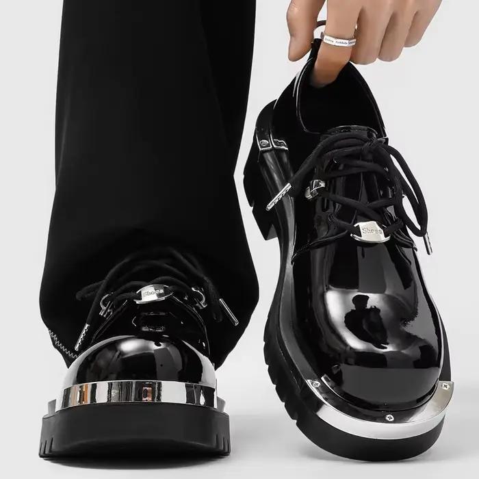 Chaussures pour hommes de haute qualité Style britannique rétro Derby