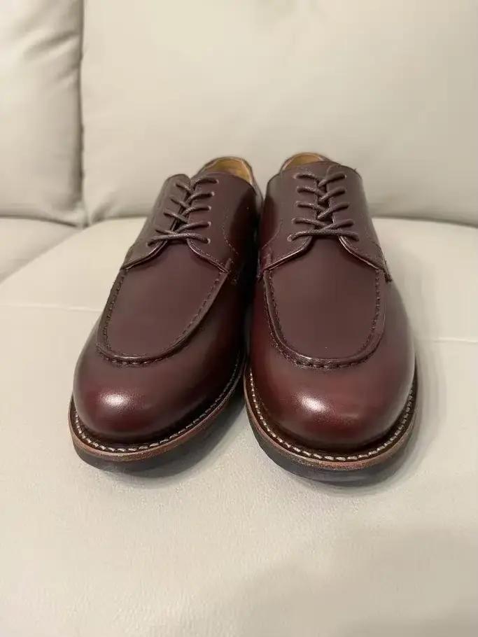 Chaussures Vintage en Cuir de Vache pour Homme