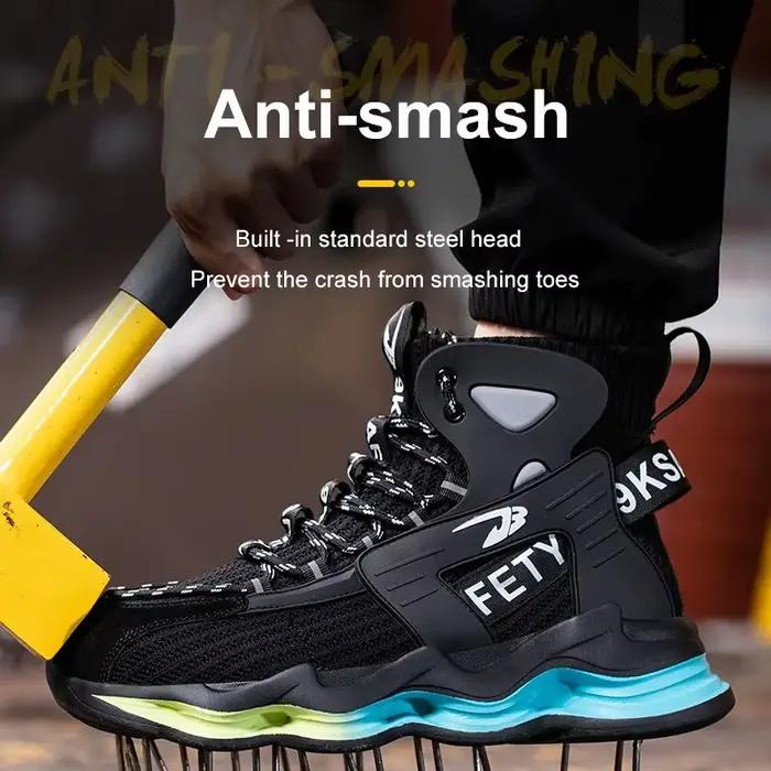 Nouvelles chaussures de sécurité baskets de travail anti-crevaison