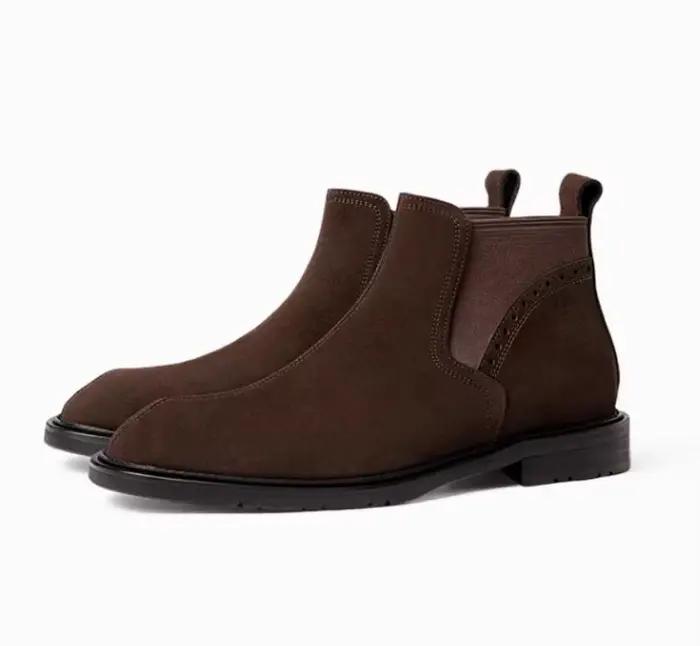 Nouvelles bottes Chelsea britanniques pour hommes