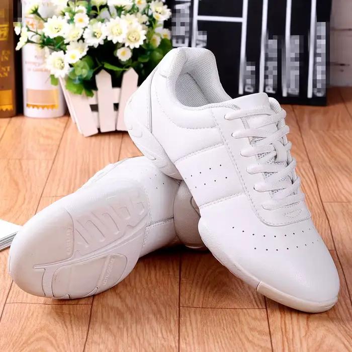 Chaussures de danse femme hommes dames moderne semelle souple Jazz baskets aérobic respirant léger