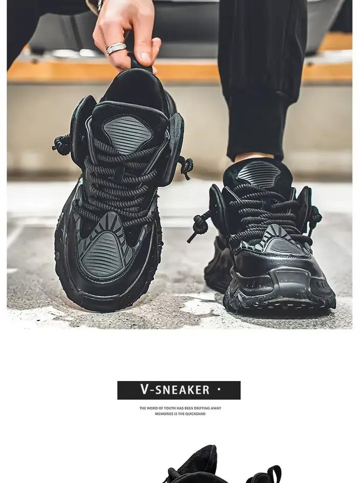 Chaussures de dehors à Semelles Épaisses pour Homme