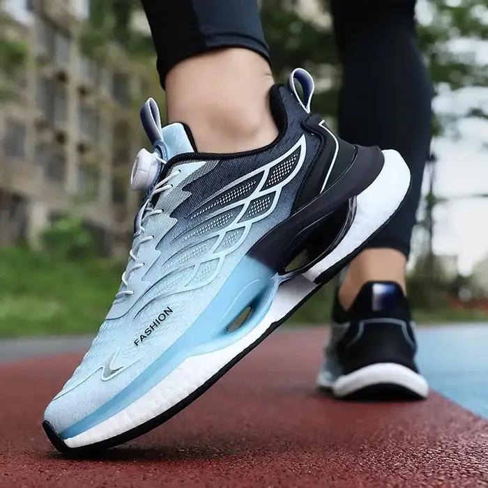 Hommes boucle rotative chaussures de course femmes réfléchissant en plein air Jogging baskets INS gros sport Zapatillas