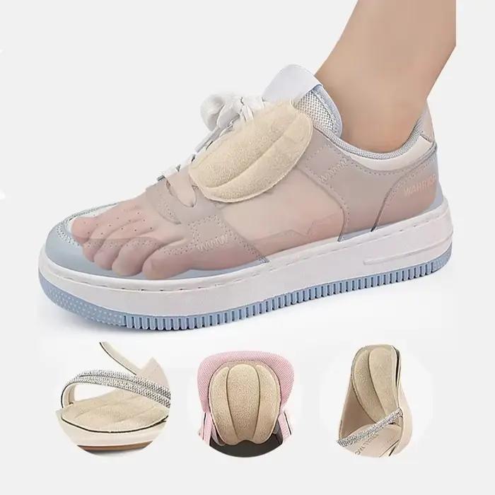 Autocollant de langue pour chaussures, ample, antidérapant, insertion de rebond souple, Anti-usure et Anti-chute, auto-adhésif réglable pour l'avant-pied