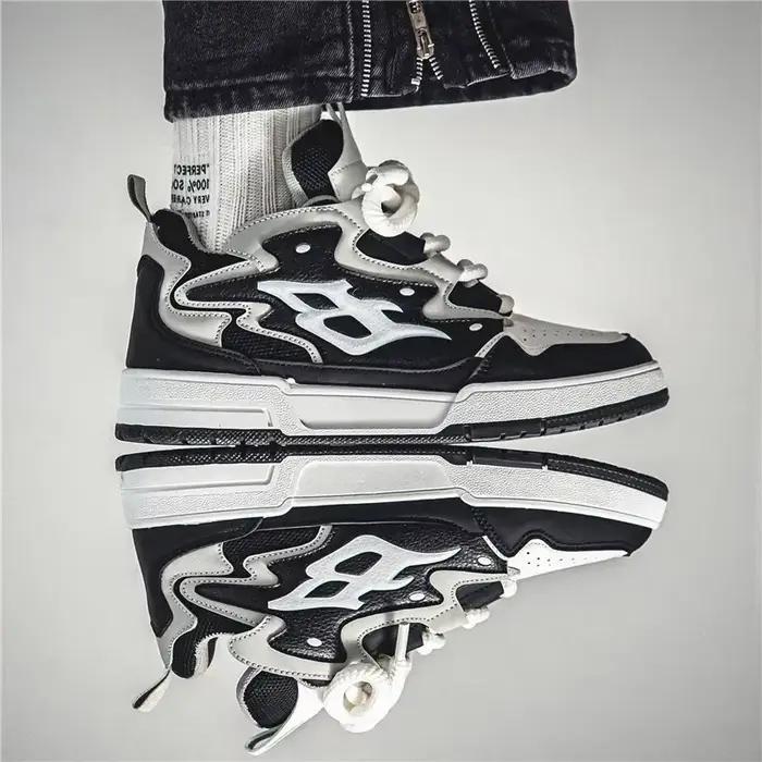 2025 nouvelles chaussures pour hommes tendance pain chaussures hommes vulcaniser chaussures décontracté sport conseil chaussures