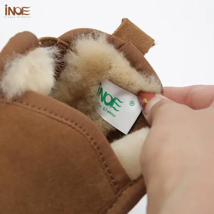 Bottes d'hiver courtes décontractées INOE pour hommes
