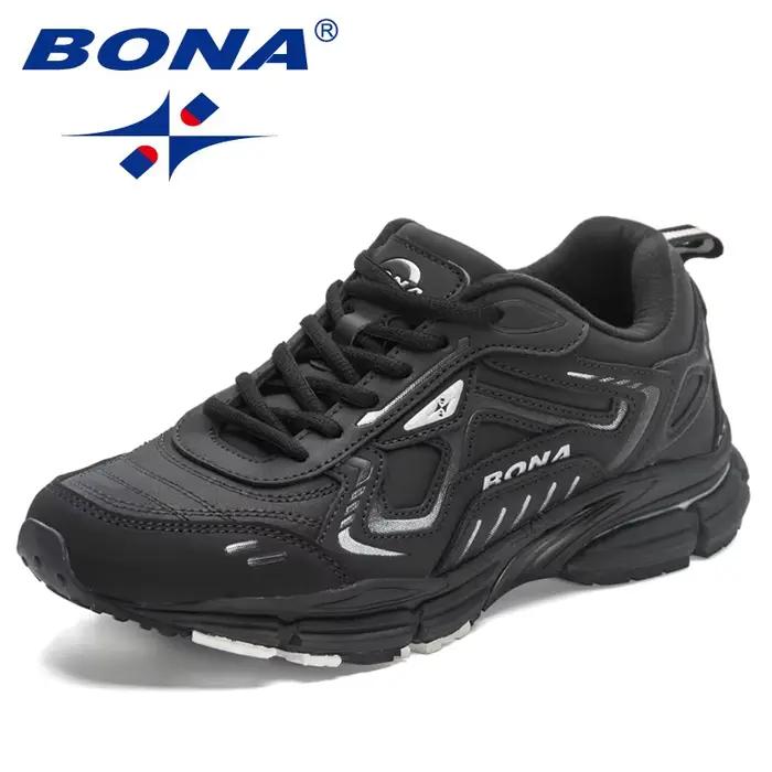 BONAsrsy Er BONA 2023 Nouvelles Chaussures de Course Antidérapantes pour Hommes