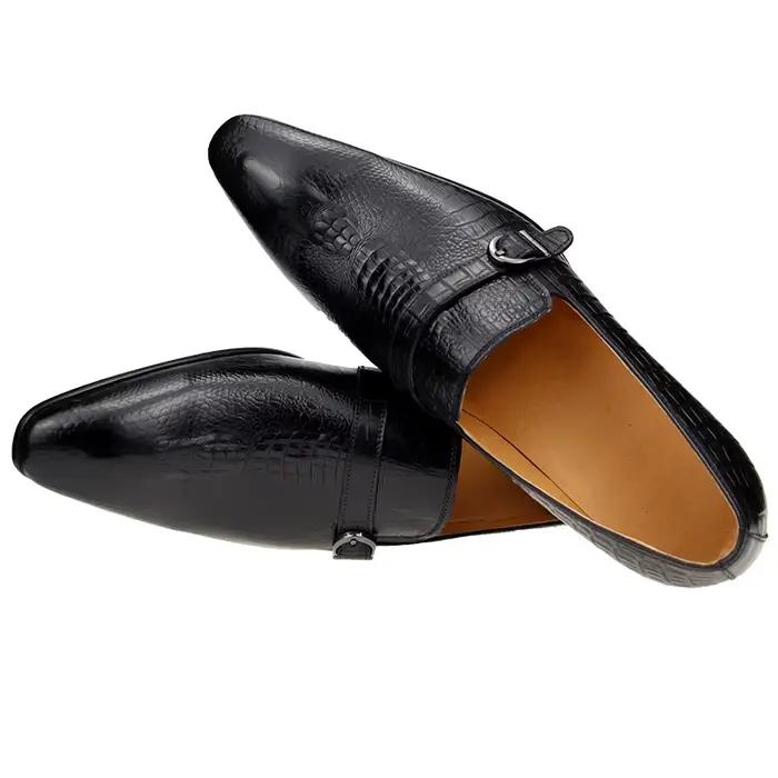 Mocassins en cuir de vache véritable faits à la main pour hommes
