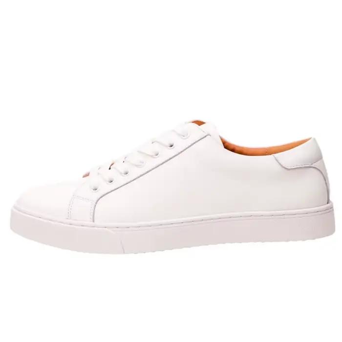 Baskets en cuir véritable pour hommes