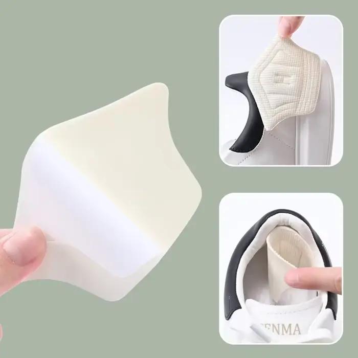 6 paires de coussinets de talon souples autocollants pour chaussures de sport