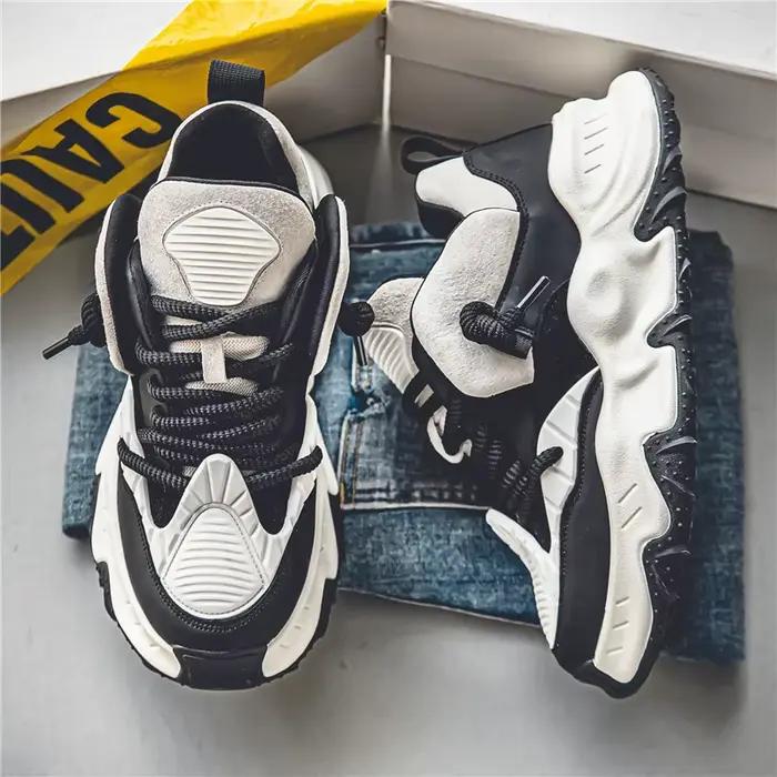 Chaussures de dehors à Semelles Épaisses pour Homme