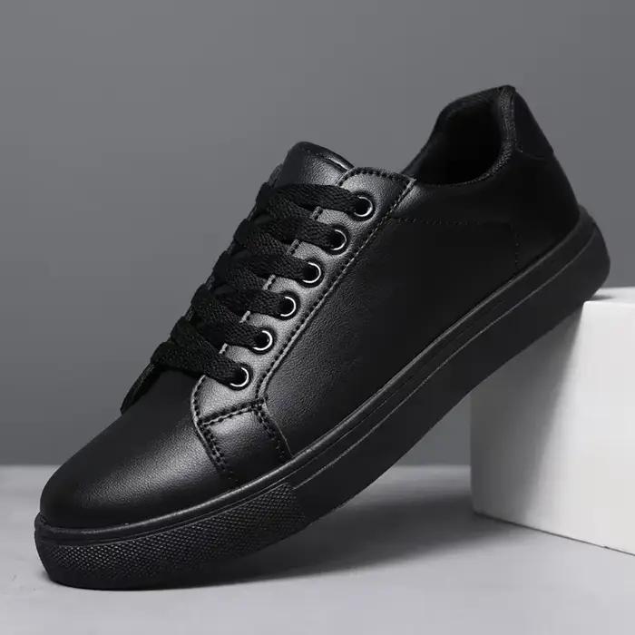 Chaussures décontractées noires pour hommes