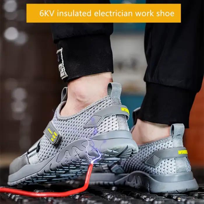 Chaussures de sécurité d'été respirantes