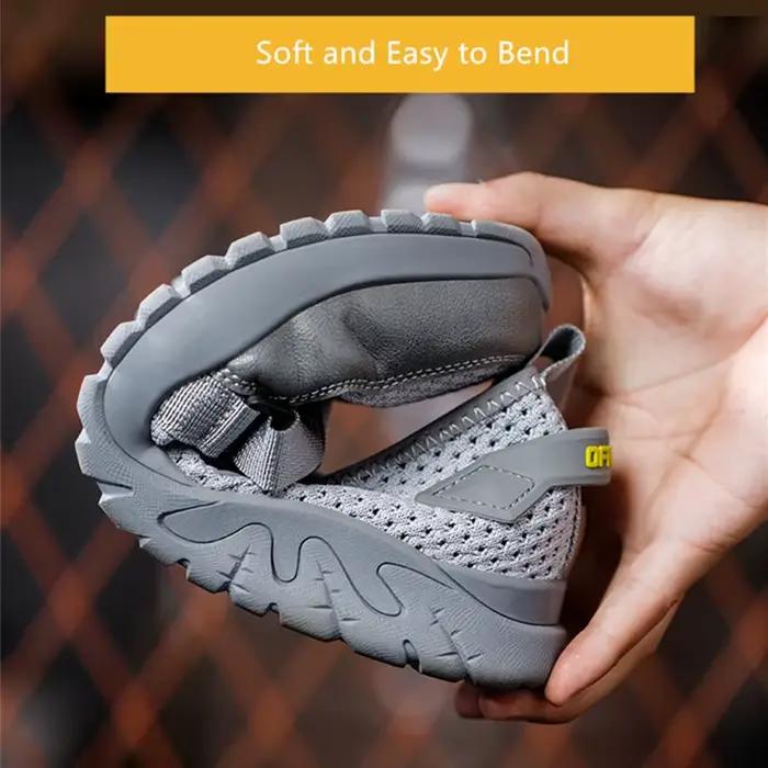 Chaussures de sécurité d'été respirantes