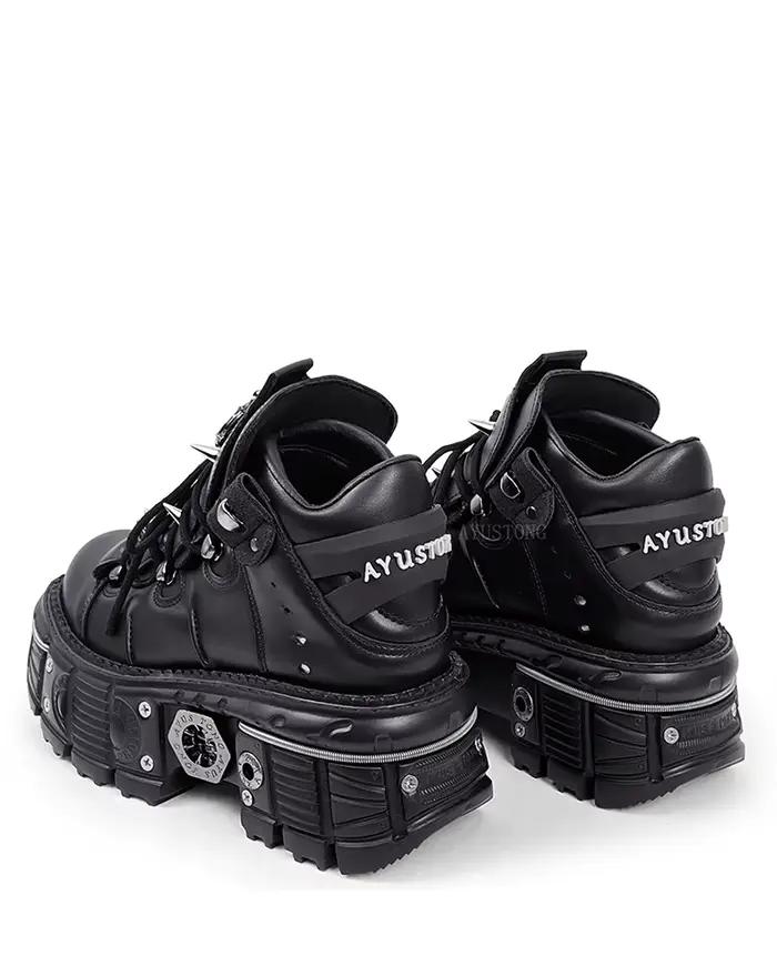 Bottines gothiques rock