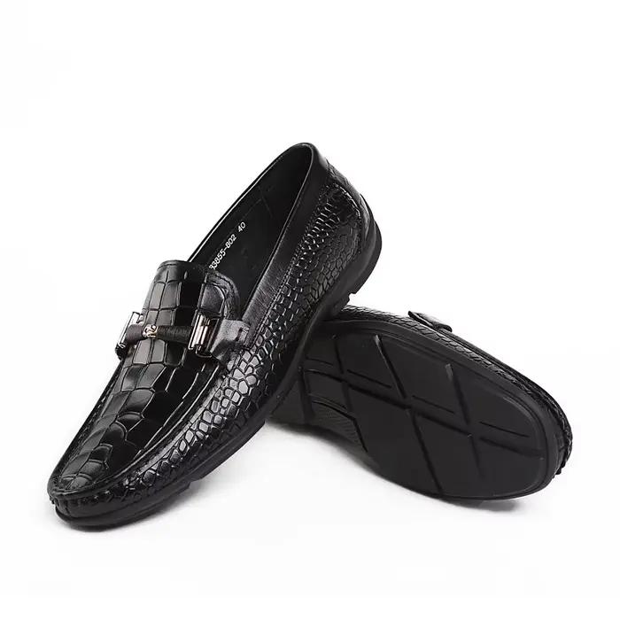 Doudou chaussures hommes en cuir véritable