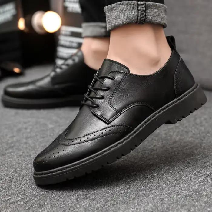 2025 nouveaux hommes Oxford chaussures de luxe de haute qualité richelieu