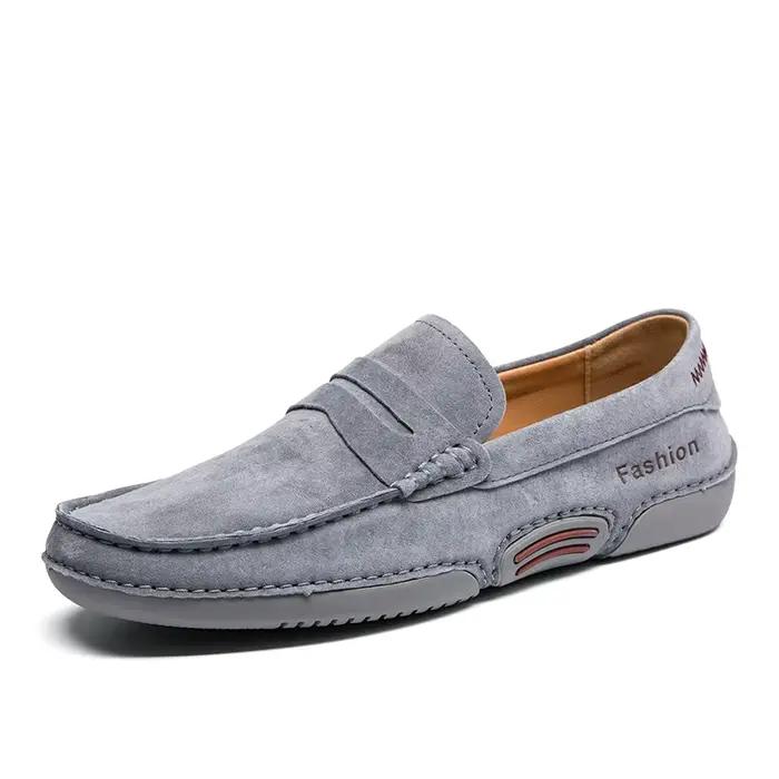 Mocassins en cuir faits à la main pour hommes