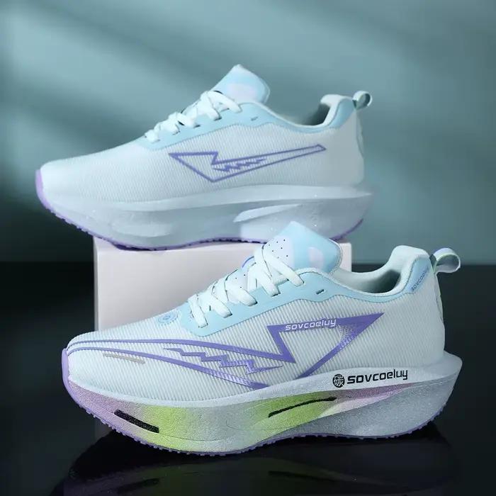 Chaussures de sport en maille respirantes et légères pour hommes et femmes, baskets confortables pour la marche athlétique et le tennis en extérieur